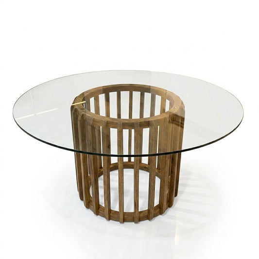 Mesa de comedor Elba - Rosa morada
